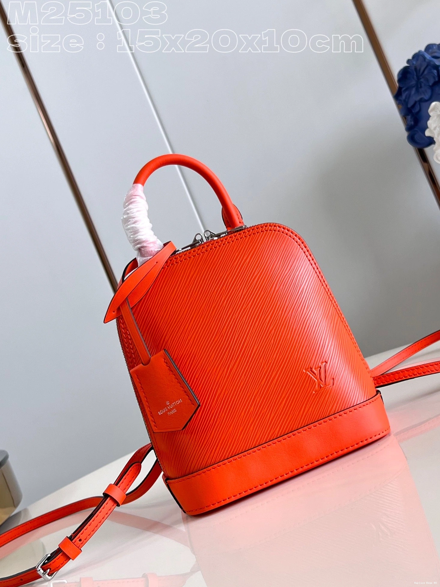 Affordable backpack-15*20*10cm ALMA NANO VUITTON LOUIS 0822